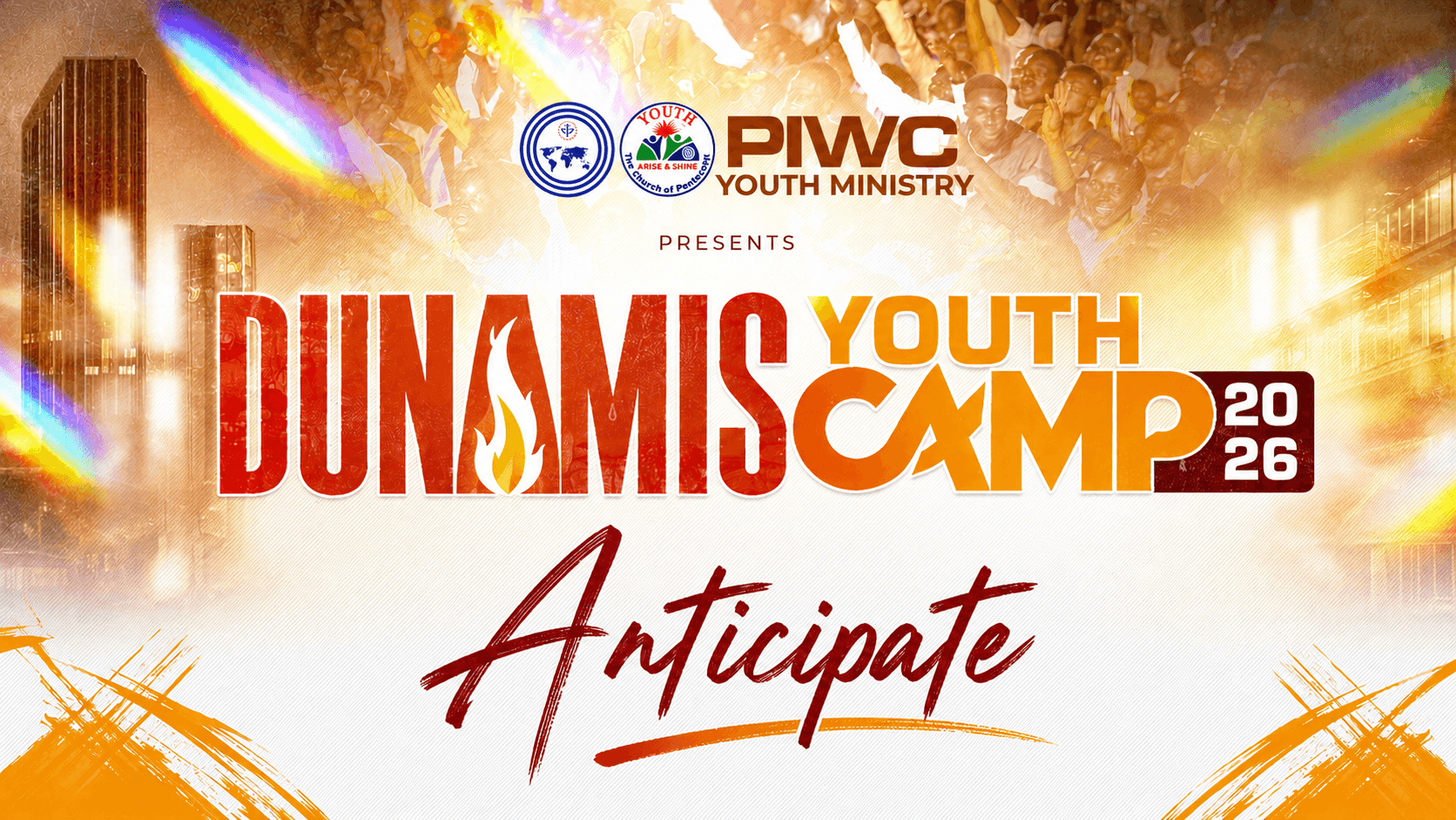 Dunamis Youth Camp 2026 official flyer